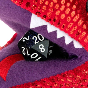 FanRoll by Metallic Dice Games Game Supplies > Dice Storage Dragon Plush Dice Bag: Red 687700234852 9111