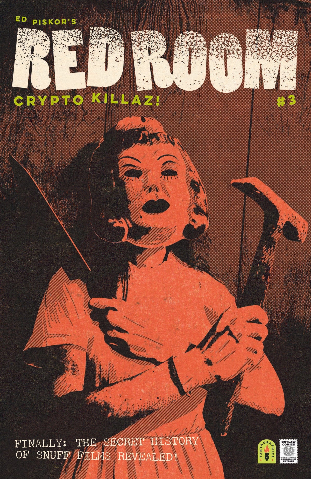 FANTAGRAPHICS BOOKS Comic Books RED ROOM CRYPTO KILLAZ #3 CVR B 1:5 INCV PISKOR 61520081603200321 APR239516