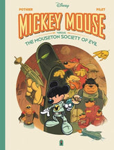 Fantagraphics Books Graphic Novel WALT DISNEYS MICKEY MOUSE VERSUS THE MOUSETON SOCIETY OF EVIL HC 9798875001703 0226FB8333