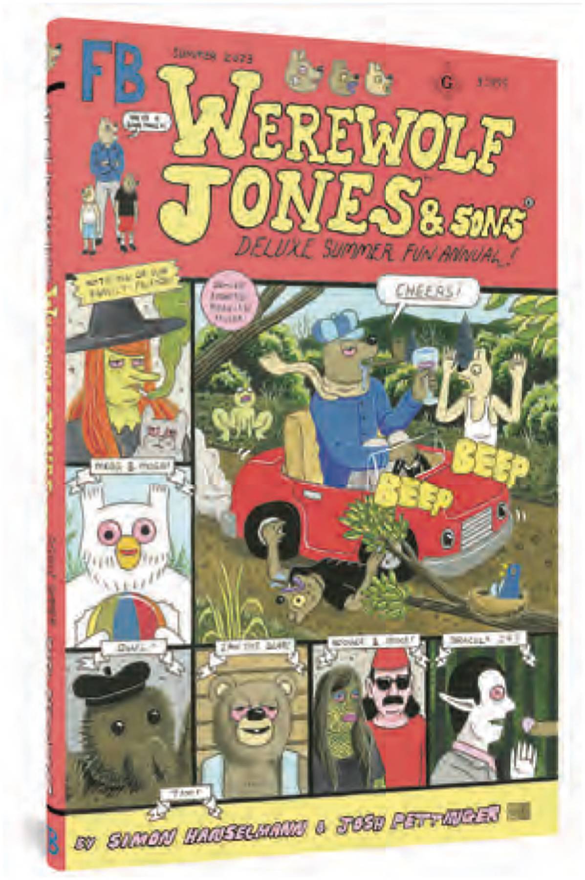 FANTAGRAPHICS BOOKS Graphic Novel Werewolf Jones & Sons Dlx Summer Fun Annual HC (MR) 9781683967712 APR231451