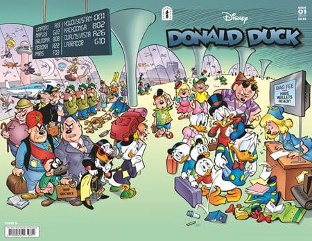 Fantagraphics Comic Books > Incentives DONALD DUCK LEGACY #389 THE GOLDEN PINEAPPLE CVR D INC 1:10 DAAN JIPPES ULRICH SCHROEDER WRAPAROUND VAR 61520081612438941 1025FB0735