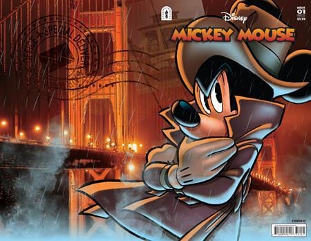 Fantagraphics Comic Books > Incentives MICKEY MOUSE THE PHANTOM BLOTS DOUBLE REVENGE #1 CVR D INC 1:10 ANDREA FRECCERO WRAPAROUND VAR 61520081611733141 0925FB0762