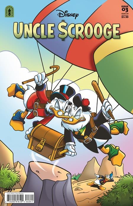 Fantagraphics Comic Books > Incentives UNCLE SCROOGE FLINTHEART GLOMGOLDS SINISTER SECRET #3 (OF 3) CVR B INC 1:10 DAVE ALVAREZ VAR 61520081610046341 1025FB0738
