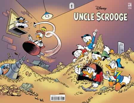 Fantagraphics Comic Books > Incentives UNCLE SCROOGE LEGACY #468 THE CURSE OF HP HATEQUACK CVR C INC 1:10 DAAN JIPPES ULRICH SCHROEDER WRAPAROUND VAR (Release Date: 12/09/2026) 61520081610046831 1026FB0886