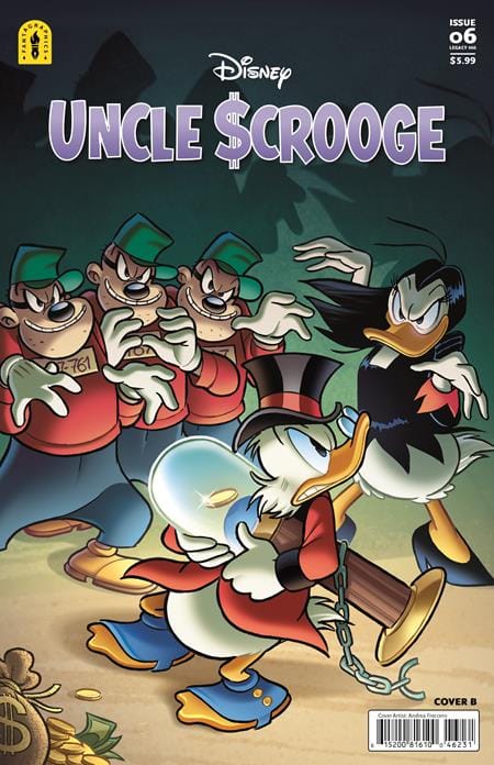 Fantagraphics Comic Books UNCLE SCROOGE LEGACY #466 BY MOONLIGHTS BLIGHT CVR B ANDREA FRECCERO VAR 61520081610046621 0126FB0780