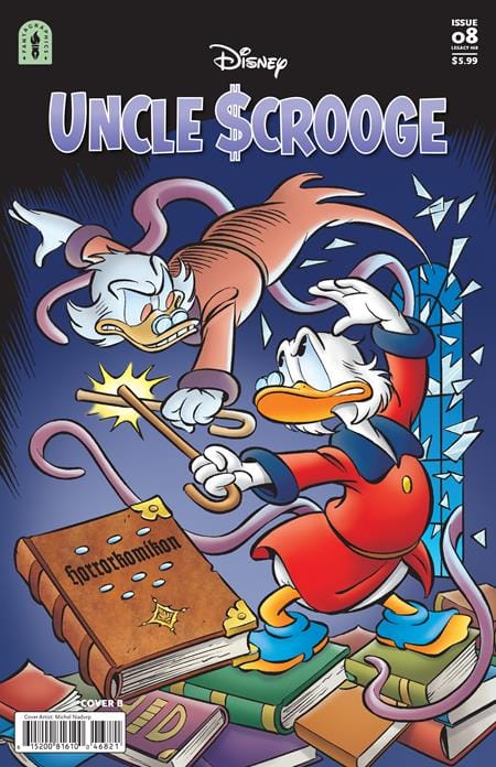 Fantagraphics Comic Books UNCLE SCROOGE LEGACY #468 THE CURSE OF HP HATEQUACK CVR B MICHEL HADORP VAR (Release Date: 12/09/2026) 61520081610046821 1026FB0885