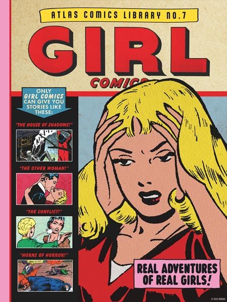 Fantagraphics Graphic Novel ATLAS COMICS LIBRARY HC NO 07 GIRL COMICS (MR) 9798875001079 0725FB554