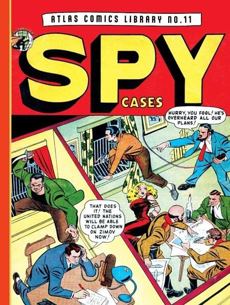 Fantagraphics Graphic Novel ATLAS COMICS LIBRARY HC NO 11 SPY CASES (MR) (Release Date: 10/21/2026) 9798875002359 0826FB0935