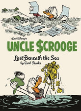 Fantagraphics Graphic Novel WALT DISNEYS UNCLE SCROOGE HC VOL 30 LOST BENEATH THE SEA THE COMPLETE CARL BARKS DISNEY LIBRARY 9798875001819 0226FB0827