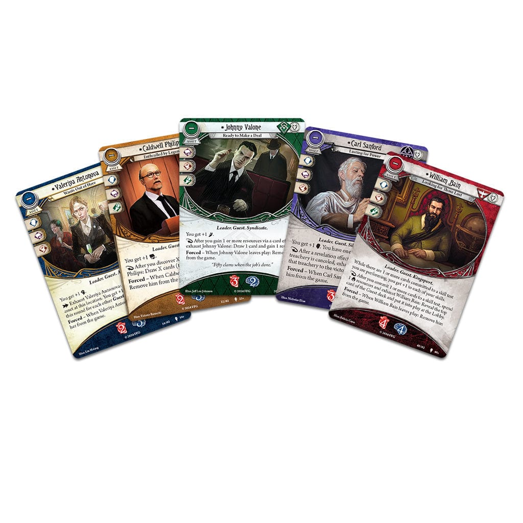 Fantasy Flight Games Board Games > Card Games Arkham Horror LCG: The Midwinter Gala Scenario Pack 841333126148 AHC80EN