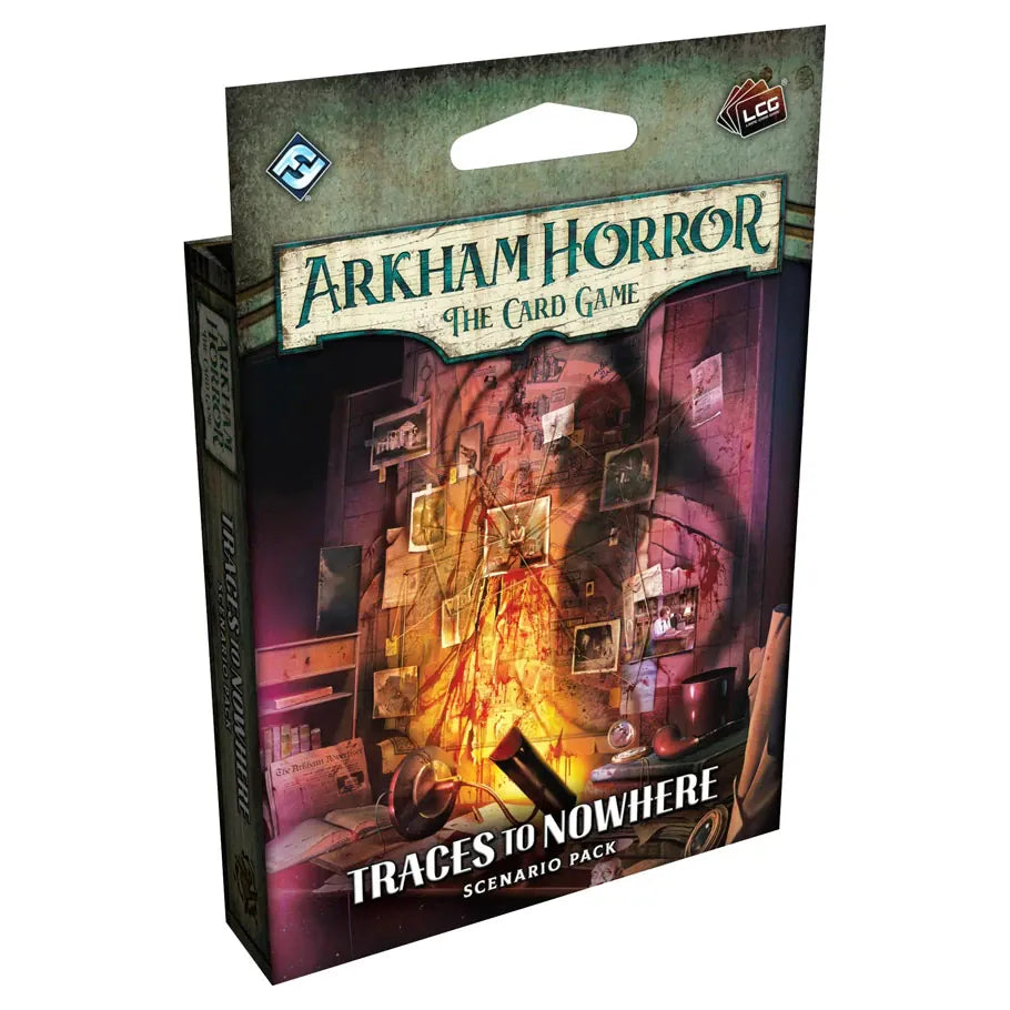 Fantasy Flight Games Board Games > Card Games Arkham Horror LCG: Traces to Nowhere Scenario Pack 841333133757 FFGAHC107