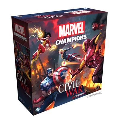 Fantasy Flight Games Board Games > Expansion Marvel Champions: The Card Game - Civil War Expansion 841333131357 MC56EN