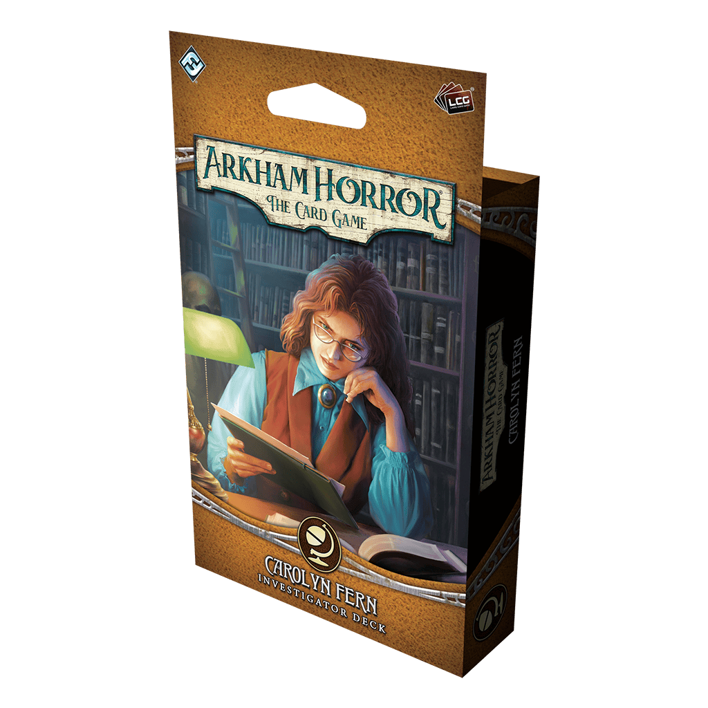 Fantasy Flight Games Board Games > Expansions Arkham Horror: The Card Game - Carolyn Fern Investigator Deck 841333133153 AHC102EN