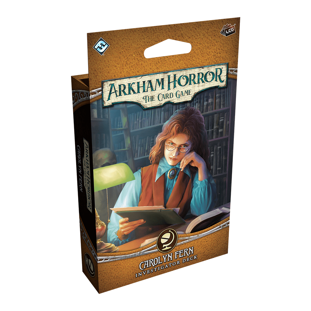 Fantasy Flight Games Board Games > Expansions Arkham Horror: The Card Game - Carolyn Fern Investigator Deck 841333133153 AHC102EN