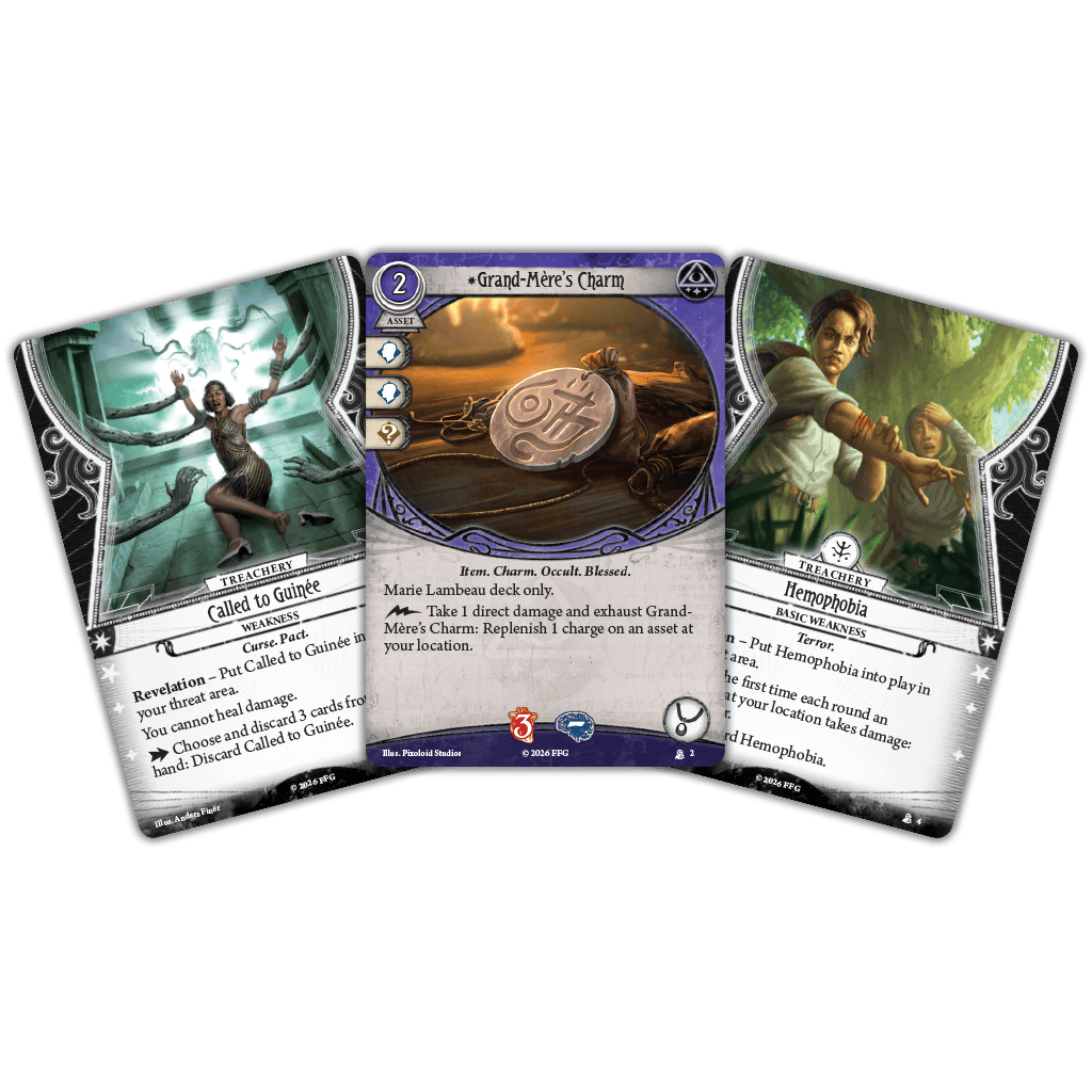 Fantasy Flight Games Board Games > Expansions Arkham Horror: The Card Game - Marie Lambeau Investigator Deck 841333133177 AHC104EN
