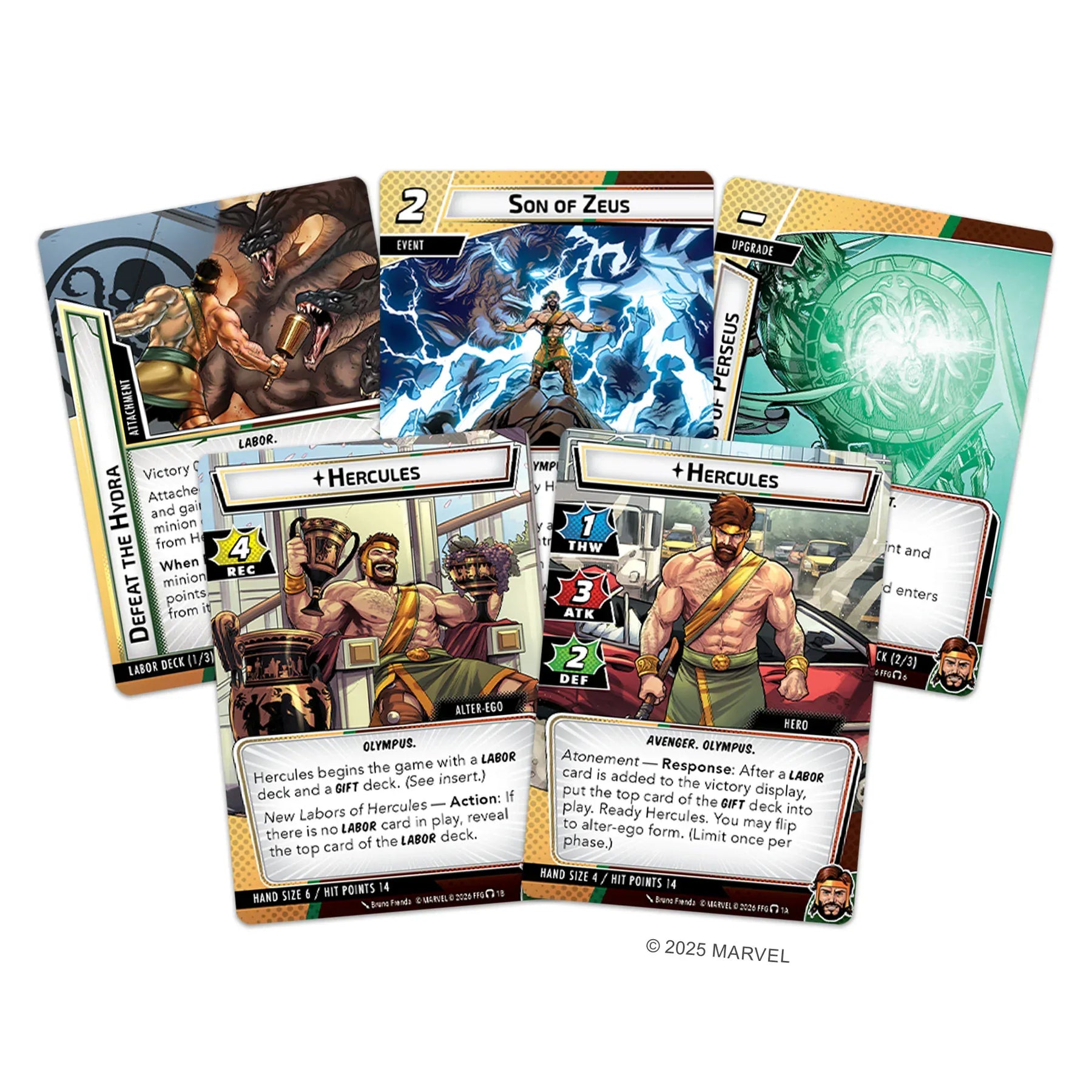 Fantasy Flight Games Board Games > Expansions Marvel Champions: The Card Game - Hercules Hero Pack 841333131388 MC59EN