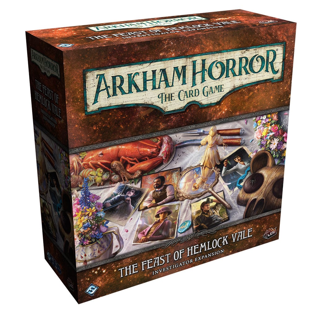 Fantasy Flight Games Board Games > Large Box Games > Expansions Arkham Horror LCG: Investigator Expansion - The Feast of Hemlock Vale 841333123628 AHC76EN
