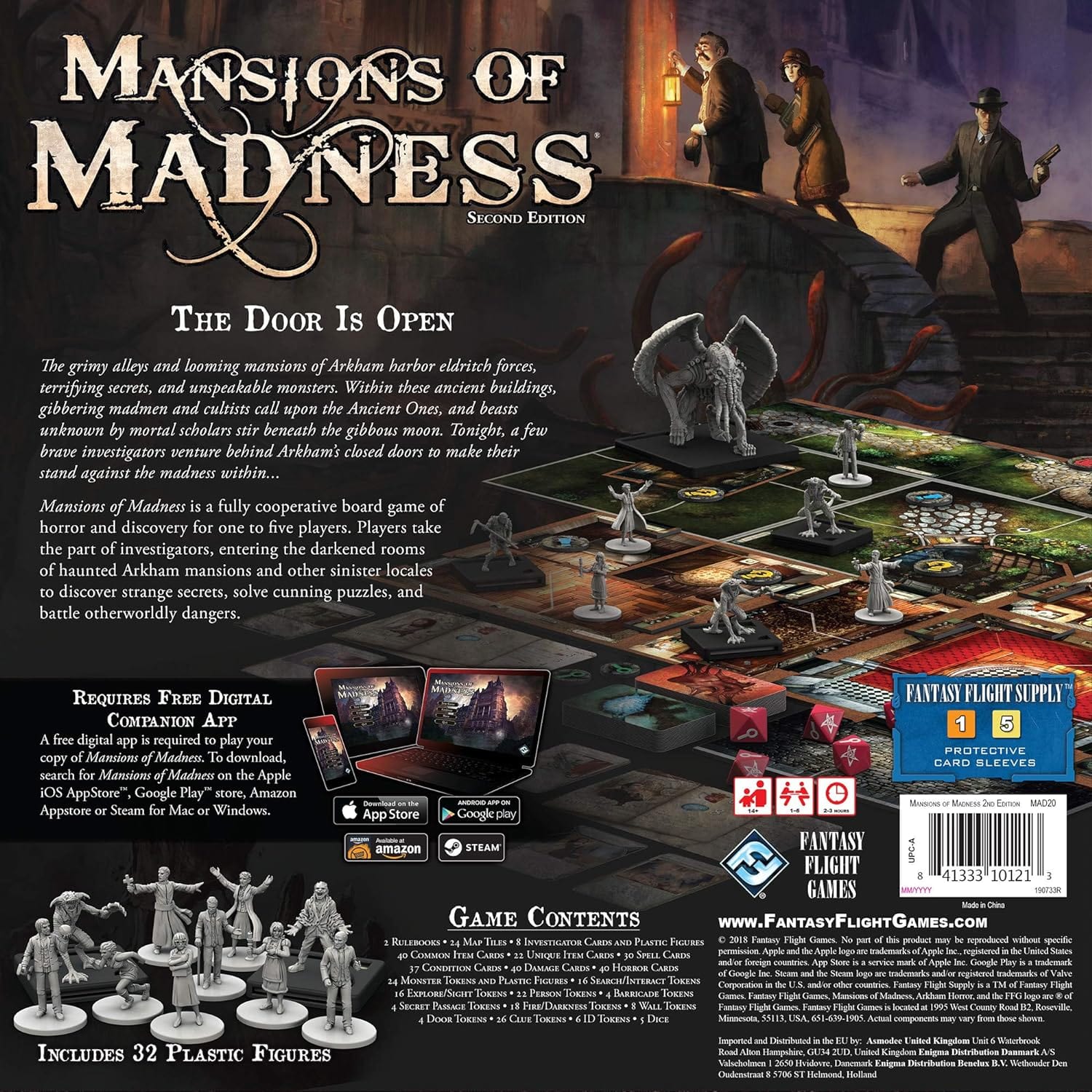 Fantasy Flight Games Board Games > Large Box Games Mansions of Madness 2E 841333101213 MAD20