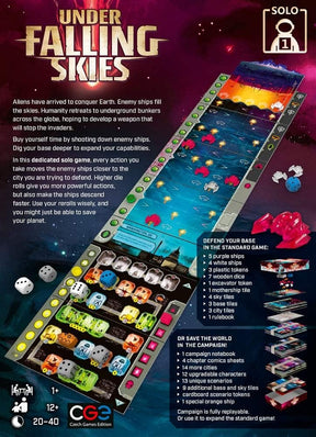 Fantasy Flight Games Board Games > Large Box Games Under Falling Skies 8594156310585 CGE 00058