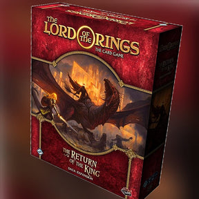 Fantasy Flight Games Board Games Lord of the Rings LCG: The Return of the King Saga Expansion 841333126247 FFGMEC113