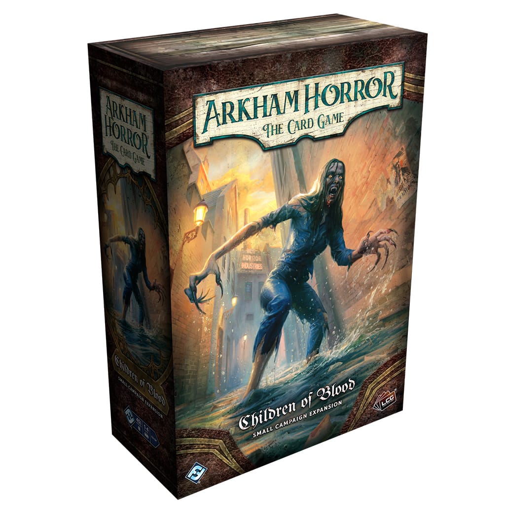 Fantasy Flight Games Tabletop Games > Large Box Games > Expansions Arkham Horror: The Card Game – Children of Blood Small Campaign Expansion 841333133740 AHC106EN