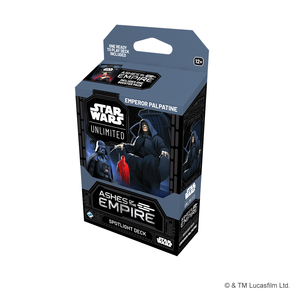 Fantasy Flight Games Trading Card Games Emperor Palpatine Star Wars: Unlimited - Ashes of the Empire: Starter Deck 841333135997 SWH0810EN-1