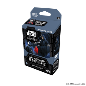 Fantasy Flight Games Trading Card Games Emperor Palpatine Star Wars: Unlimited - Ashes of the Empire: Starter Deck 841333135997 SWH0810EN-1