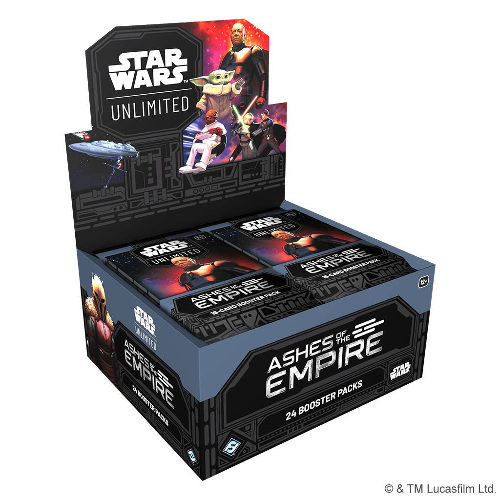 Fantasy Flight Games Trading Card Games Star Wars: Unlimited - Ashes of the Empire: Booster Box 841333135942 SWH0802EN