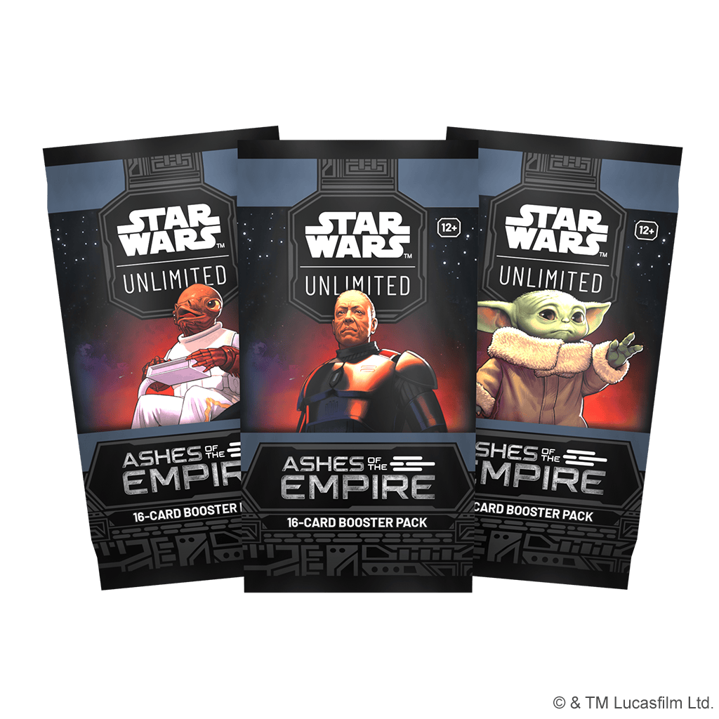 Fantasy Flight Games Trading Card Games Star Wars: Unlimited - Ashes of the Empire: Booster Box 841333135942 SWH0802EN