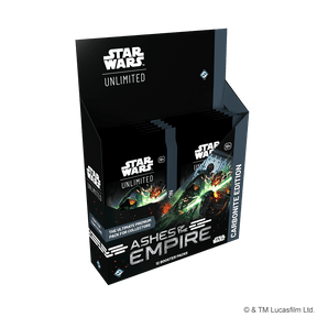 Fantasy Flight Games Trading Card Games Star Wars: Unlimited - Ashes of the Empire: Carbonite Booster Box 841333135973 SWH0806EN