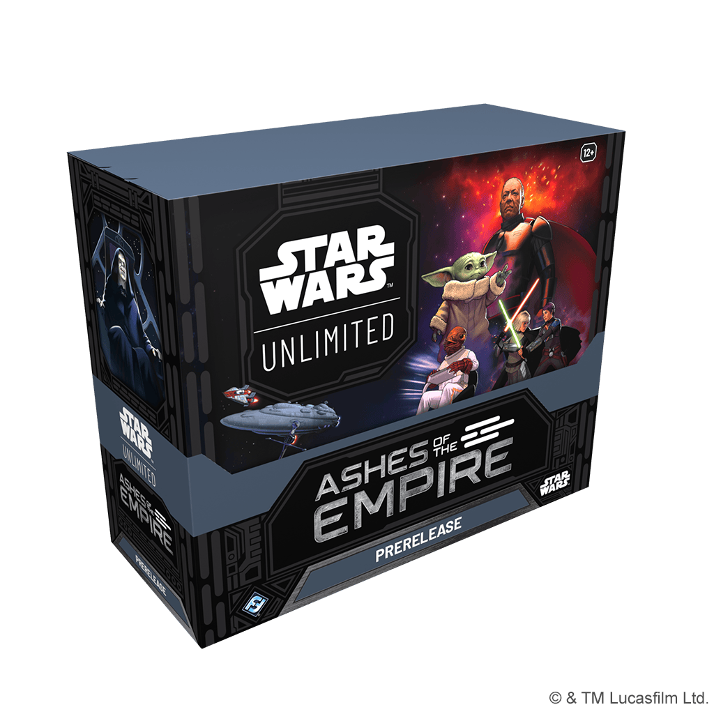 Fantasy Flight Games Trading Card Games Star Wars: Unlimited - Ashes of the Empire: Prerelease Box 841333135959 SWH0804EN