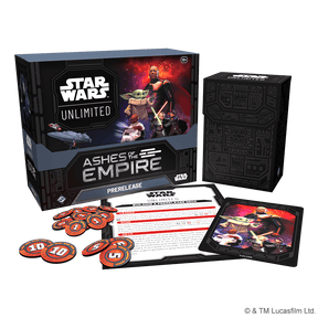Fantasy Flight Games Trading Card Games Star Wars: Unlimited - Ashes of the Empire: Prerelease Box 841333135959 SWH0804EN