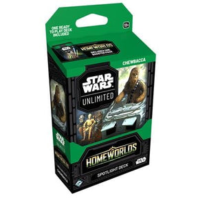 Fantasy Flight Games Trading Card Games > Star Wars Unlimited Chewbacca Star Wars: Unlimited – Homeworlds: Spotlight Deck Display SWH0910EN-1
