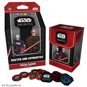 Fantasy Flight Games Trading Card Games > Star Wars Unlimited Master and Apprentice Star Wars: Unlimited – 2026 Twin Suns Deck 841333136680 SWHA024EN-2