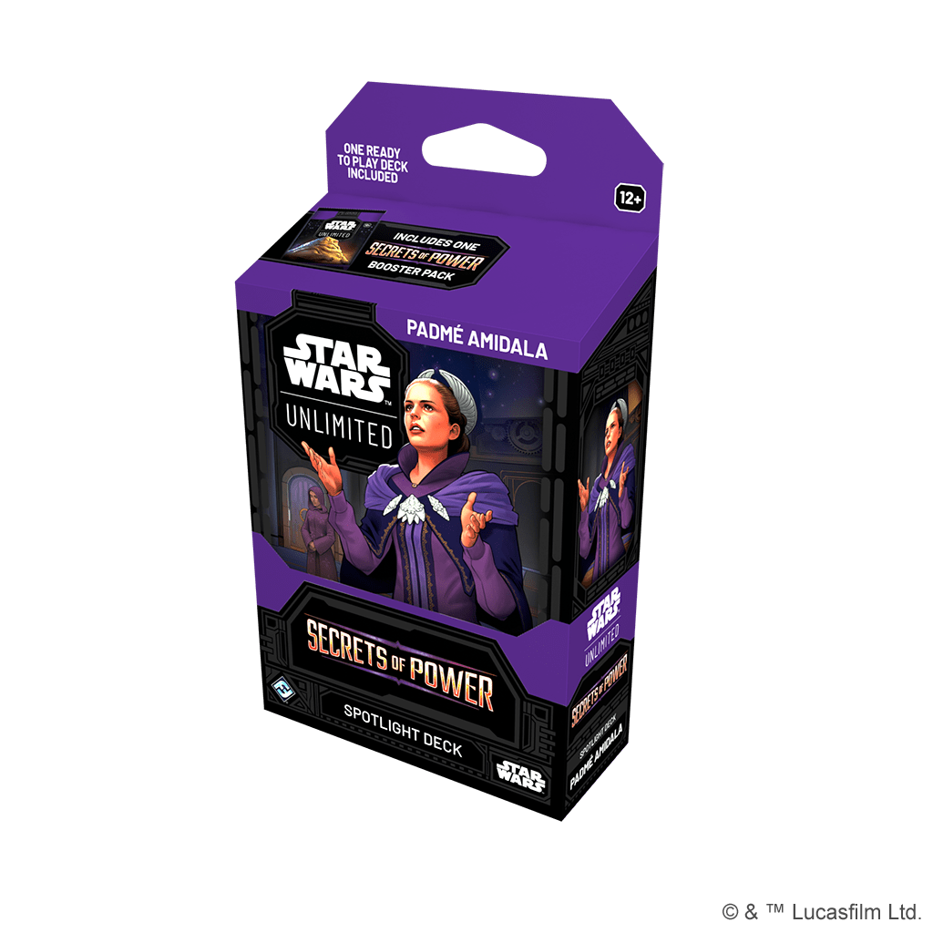 Fantasy Flight Games Trading Card Games > Star Wars Unlimited Padmé Amidala Star Wars: Unlimited - Secrets of Power: Spotlight Deck Display SWH0610EN-1