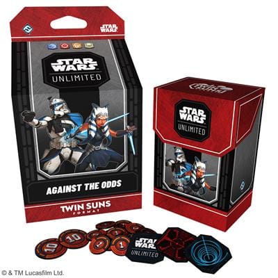 Fantasy Flight Games Trading Card Games > Star Wars Unlimited Star Wars Unlimited - 2026 Twin Suns Deck: Against the Odds - Ahsoka Tano & Captain Rex 841333136703 SWHA005