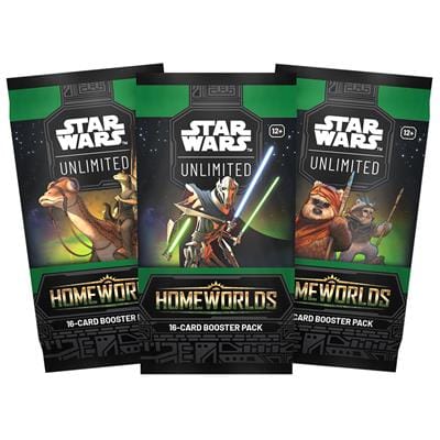 Fantasy Flight Games Trading Card Games > Star Wars Unlimited Star Wars: Unlimited – Homeworlds: Booster Box 841333140311 SWH0902EN