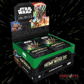 Fantasy Flight Games Trading Card Games > Star Wars Unlimited Star Wars: Unlimited – Homeworlds: Booster Box 841333140311 SWH0902EN