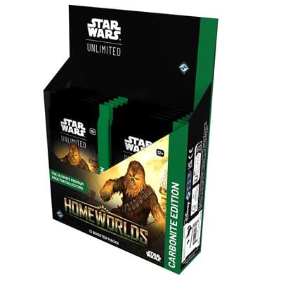 Fantasy Flight Games Trading Card Games > Star Wars Unlimited Star Wars: Unlimited – Homeworlds: Carbonite Booster Box 841333140342 SWH0906EN