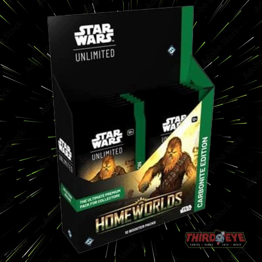 Fantasy Flight Games Trading Card Games > Star Wars Unlimited Star Wars: Unlimited – Homeworlds: Carbonite Booster Box 841333140342 SWH0906EN