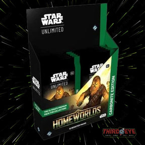 Fantasy Flight Games Trading Card Games > Star Wars Unlimited Star Wars: Unlimited – Homeworlds: Carbonite Booster Box 841333140342 SWH0906EN