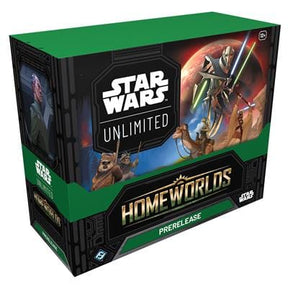 Fantasy Flight Games Trading Card Games > Star Wars Unlimited Star Wars: Unlimited – Homeworlds: Prerelease Box 841333140328 SWH0904EN