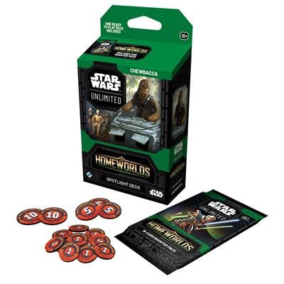Fantasy Flight Games Trading Card Games > Star Wars Unlimited Star Wars: Unlimited – Homeworlds: Spotlight Deck Display