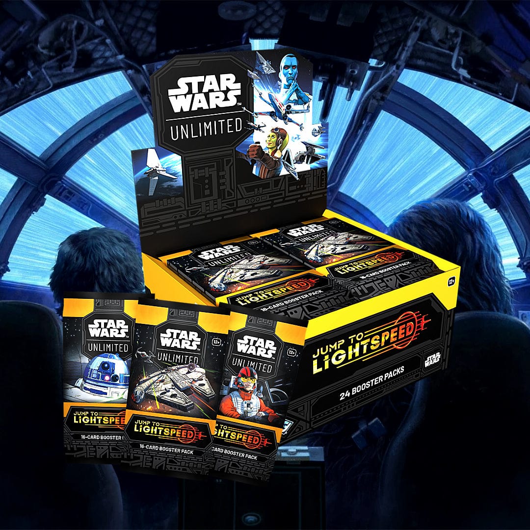 Fantasy Flight Games Trading Card Games > Star Wars Unlimited Star Wars: Unlimited – Jump to Lightspeed: Booster Box 841333128012 SWH0402EN