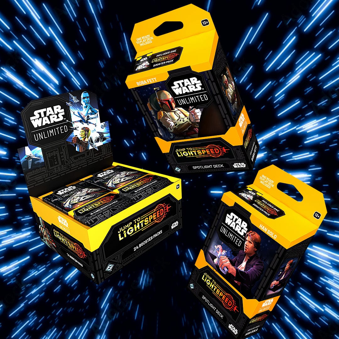 Fantasy Flight Games Trading Card Games > Star Wars Unlimited Star Wars: Unlimited - Jump to Lightspeed Spotlight Deck