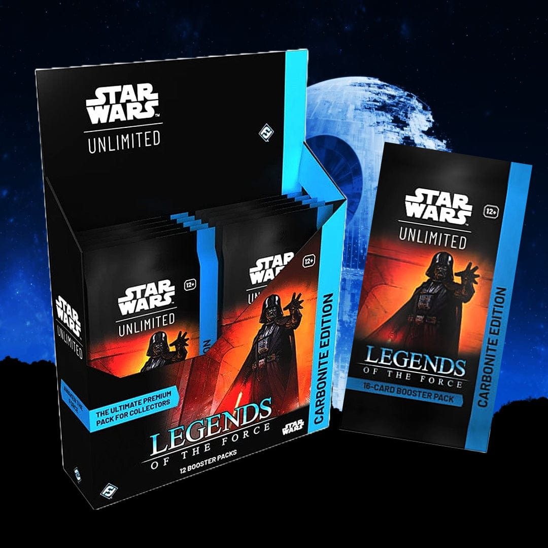 Fantasy Flight Games Trading Card Games > Star Wars Unlimited Star Wars: Unlimited - Legends of the Force: Carbonite Booster Pack 841333129965 SWH0506EN