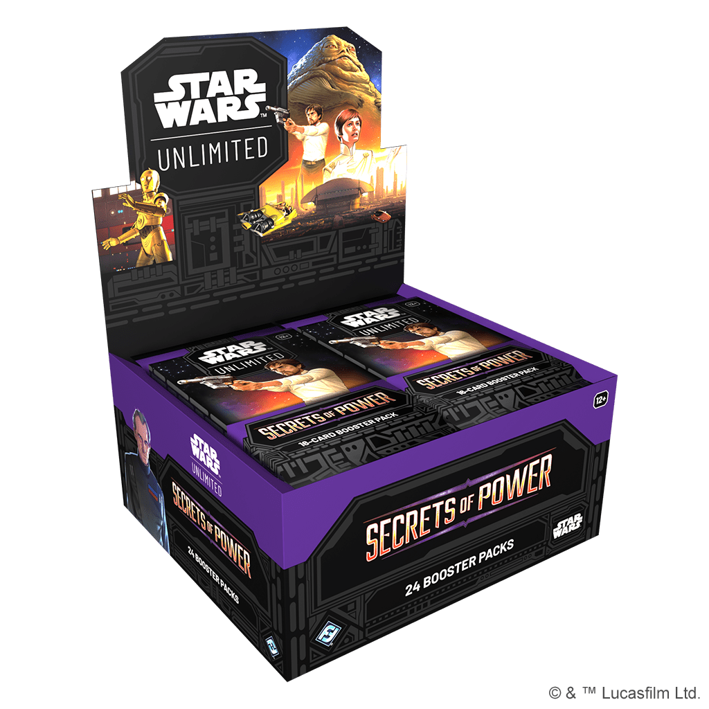 Fantasy Flight Games Trading Card Games > Star Wars Unlimited Star Wars: Unlimited - Secrets of Power: Booster Box 841333131838 SWH0602EN