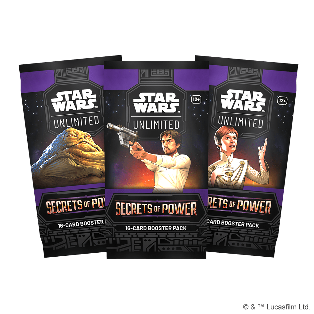 Fantasy Flight Games Trading Card Games > Star Wars Unlimited Star Wars: Unlimited - Secrets of Power: Booster Pack SWH0602EN