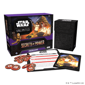 Fantasy Flight Games Trading Card Games > Star Wars Unlimited Star Wars: Unlimited - Secrets of Power: Prerelease Box 841333131845 SWH0604EN