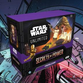 Fantasy Flight Games Trading Card Games > Star Wars Unlimited Star Wars: Unlimited - Secrets of Power: Prerelease Box 841333131845 SWH0604EN